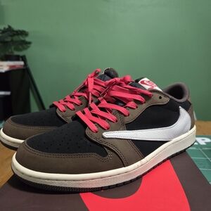 Nike Men's Black and Brown Sneakers